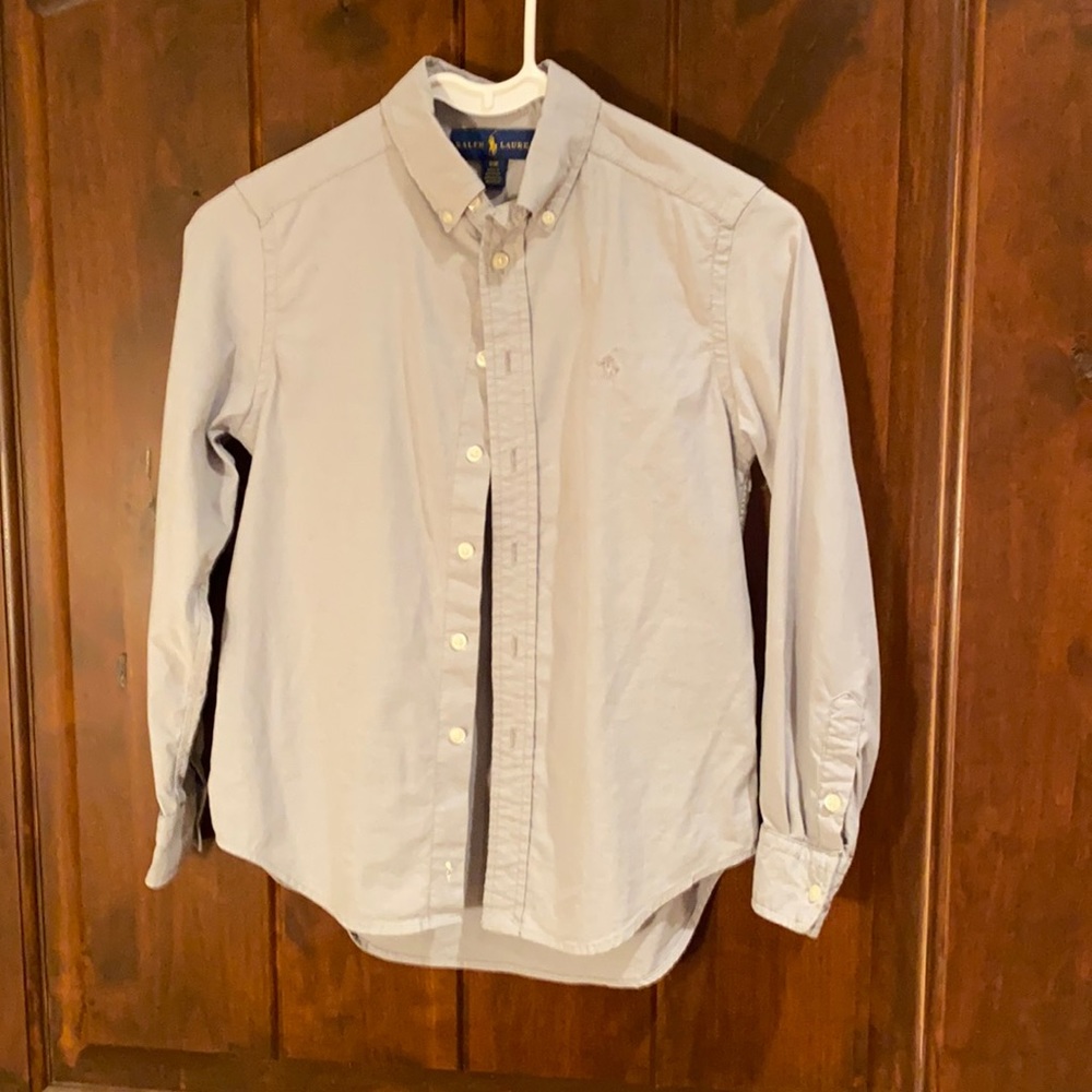 Ralph Lauren Boys Size 8 Long Sleeve Shirt